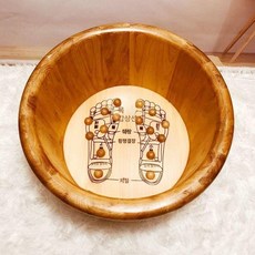 습식족욕기 원목 편백나무 족욕통 히노끼 가정용 족탕 백향목 대야, 26 둥근 모서리 경혈 단일 욕조, 기본 모델명/품번