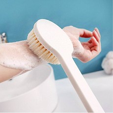 극세사 미세모 샤워타월 일본 바디브러시 샤워 솔 목욕솔 목욕브러쉬, 1개, 화이트, 1개입