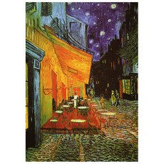 퍼즐라이프 고흐 밤의 카페테라스 풍경 명화 1000조각 직소퍼즐 PL1173, 1개, 퍼즐단품, 1000피스