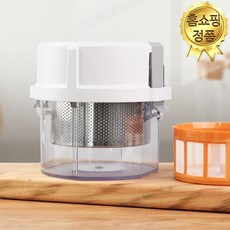 홍여진 하이로 국내생산 304 스테인리스 매직 짤순이 1.2L 요술 짤순이, 스텐_(단품), 1세트