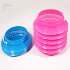 무지스토어 자바라 물통 핑크 초등미술물통