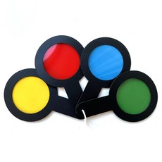 맘아트 DIY 셀로판지 돋보기 4개 만들기 키트, 단품