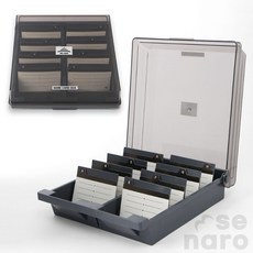 위아더 오피스 명함 정리함 꽂이 1000장 24x22cm 명함집