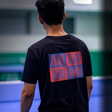 닥터노이바우어 - 드라이 라운드 티셔츠 DTRUS-26009 남녀공용 탁구 반팔티