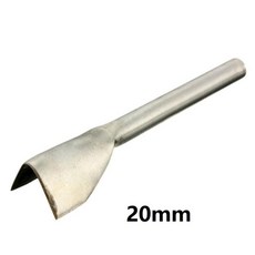 펀치 가죽 도구 스트랩 벨트 엔드 툴 펀처 모양 커터 공예 실버, 1. 20mm, 1개