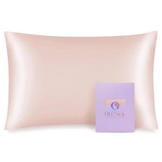 OLESILK 용 100% 멀베리 실크 베개 좋고 야간 지퍼가 아이보리 있는 부드러우며 33 45.7CM(1 커버 (1팩 X 커버 방 숨겨진 수면 여행용 통기성이, 1pc Toddler 13'' x 18'', 플럼