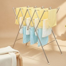 리빙나이스 W형 빨래건조대 5단, 1개