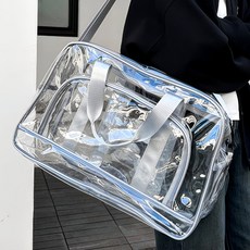 베르디에 투명 비치백 방수 물놀이가방 pvc 수영가방