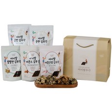 어이딸 김부각 4가지맛 선물세트 2종 택1(사이즈 소 중), 50g, 5개