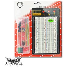 E.I.C. 二片式麵包板 含跳線盒 EIC-1104-J, 1個