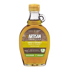 아티잔 트래디션 유기 메이플 시럽 골든 디리케이트 테이스트 250ml(330g), 330g, 1