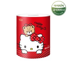 헬로키티 3겹 천연펄프 점보롤 160M 3롤 1팩, 없음, 상세설명 참조, 없음, 1세트