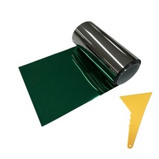 자동차 DIY 컬러 썬팅필름 열차단80% 차량용 다용도 길이재단 DIY 썬팅 폭20cmX1M(주문갯수만큼연결재단), 20cmx1M(주문갯수만큼연결), 그린