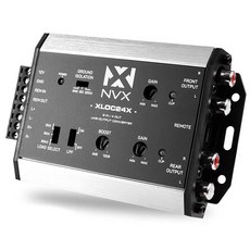 NVX XLOC22X 2 입력 출력 고전압 액티브 라인 컨버터 임피던스 매칭 185889, 입력 2개 | 출력 4개