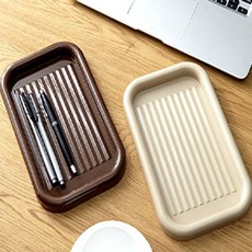 연이스토어 펜트레이 펜꽂이, 베이지