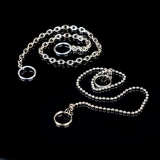 걸이용 체인줄 쇠사슬체인 액자걸이 간판 쇠줄 키링 게시판 번줄체인, 4개