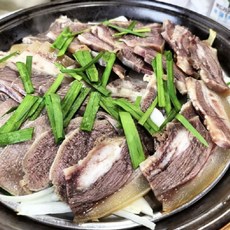 스지아롱사태수육 1~2인분 (아롱사태150g+스지150g+한우사골1팩+찍어먹는소스), 1개, 400g