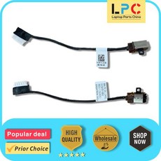 케이블 충전 포트 소켓 커넥터 포함 DC 전원 잭 델 15 5570 5575 17 5770 5775 02K7X2 BAL70 DC301011B00, 01 CHINA, 1개