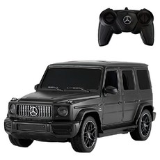 RASTAR 星輝 1:24 賓士 G63 遙控車 原廠授權 細節逼真 操作簡單, 黑色, 1個