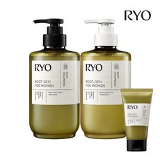 려 루트젠 탈모전문케어 여성샴푸 515ml+트리트먼트 515ml (+증정), 1개