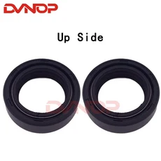 [호환] 오토바이 프론트 포크 댐퍼 오일 및 먼지 씰 부품 야마하 MX80 PW80 TTR90 YZ50 DY100 26*37*10.5, 02 oil seals