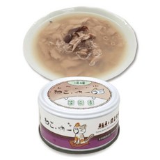 拿鐵貓花花 吶一口 無穀貓湯罐 80g 貓罐頭 貓零食 貓副食罐, 一箱（湯）鮪魚+濃香柴魚, 1個