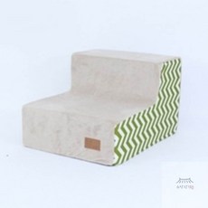 우노구나 [레드퍼피] 엔틱펫스텝 베이지(2단) 애완견계단