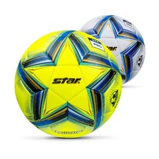 스타 뉴 매치업 접착구 풋살공 축구 족구 훈련 연습 스포츠, 라임, 1개