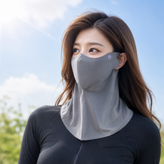 1+1 리빙스튜디오 풀커버 안면 스포츠 쿨마스크, 2개, 블랙