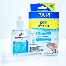 API 魚博士 亞硝酸測試劑(NO2) 淡水海水適用, 1個, 淡水酸鹼值測試劑(PH)