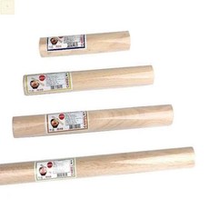 홍두깨 원목 밀대 지름 4cm4종, R24미니 캄멜360