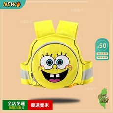 兒童機車安全帶 寶寶雙肩揹帶 機車子母揹帶, 黃色普通四季款帶收納包