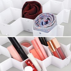 건shop디자인 다용도 벌집 수납 정리함 화장솜