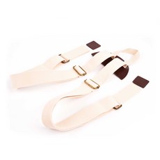 백팩 웨이빙끈 38MM - 아이보리, 단품