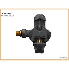 TIME XPRO 12 SL Road 公路車踏板 PD-XPRO-12SL-B1 卡踏 碳纖維 / 金, 1個, 53mm