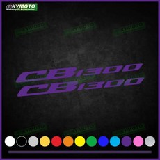오토바이 데칼 페어링 윈드 실드 장식 헬멧 탱크 엔진 스티커, 1. CB1300-011, A. 2pcs x 12cm