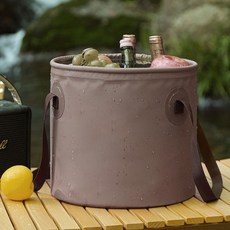 설거지통 워터백 계곡 피크닉 접이식 20L 커피 가방 수납