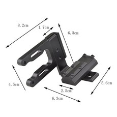 컴파운드 보우 양궁 사이트 고배율 조준기 활 미세조정 국궁, 금속 레이저 브라켓, 기본 모델명/품번