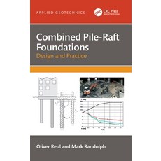 (영문도서) Combined Pile-Raft Foundations: Design and Practice Hardcover, CRC Press, English, 9781032155500