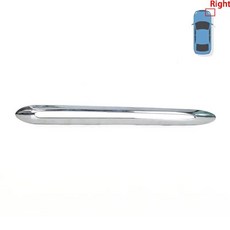 자동차 앞 범퍼 그릴 안개등 프레임 커버 트림 스트립, 1. Right-1, 1개