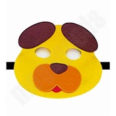 역할놀이 가면띠 강아지 1P