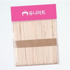 하드바 원목 (소) 50개 나무막대 여름방학만들기 쓱템, 1개