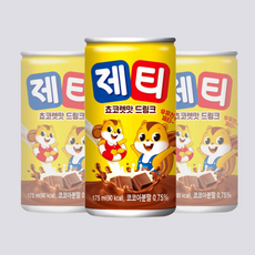 제티 초코렛맛 캔음료, 175ml, 1개