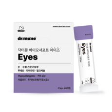 [총 40회 급여] 닥터뮨 바이오서포트 아이즈 눈건강 짜먹이는 강아지 고양이 영양제, 1세트, 눈물개선/눈건강, 40회분