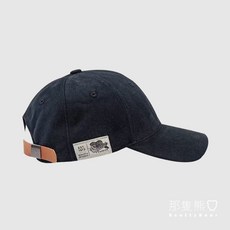 ScottyBear 美式復古側標籤軟頂棒球帽