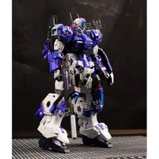 SG ZZA모형 1 GZSS 프라모델 100 OX 고스 GUS, 1. 외부 갑판 스프레이+원래 골격, 1개, 3. 거스-파랑 흰색