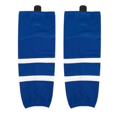 RVOKYE 훈련 및 게임용 프로 아이스 하키 양말 - 고밀도 메시 빠른 건조 통기성 하키 양말 청소년 성인용 Ht10-레드 L, Ht07-블루