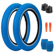 ZUKKA 20 x 2.4 자전거 타이어 2팩 50.8 BMX 접이식 교체 MTB 산악 자전거 통근 자전거용