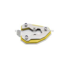 혼다호환 ADV350 부품 튜닝용품 오토바이 사이드 스탠드 확장 패드 킥스탠드 ADV 350 ADV-350, Golden, 1개