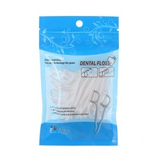 [台灣出貨] 牙線棒 牙線 牙線棒50入 平均一根0.3元 雙線牙線棒 細線牙線棒 清潔牙齒 牙線棒 袋裝牙線棒, 1個, 牙線棒(袋裝50入), 50個裝, 7cm